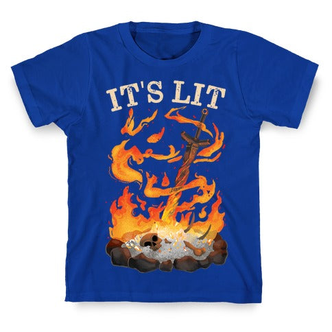 It's Lit Bonfire T-Shirt